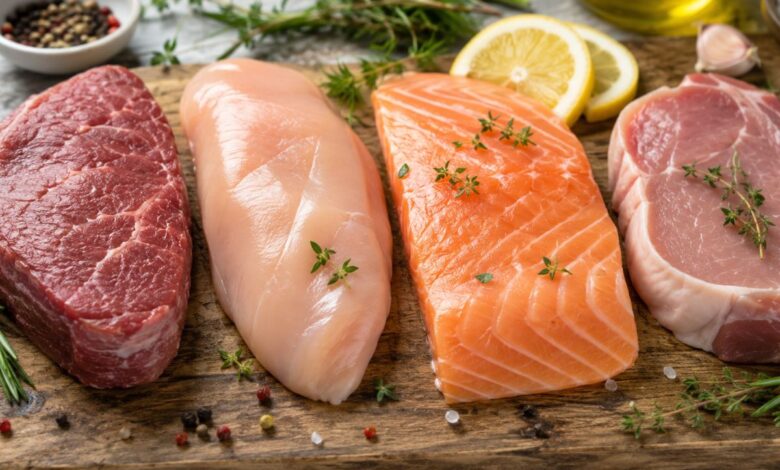 Dieta e proteína: nutricionistas analisam as melhores carnes entre boi, frango, peixe e porco