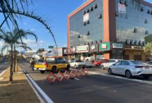 Anápolis enfrenta novo congestionamento na Avenida Brasil por aferição de barreira eletrônica