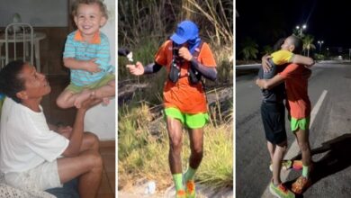Avô percorre 300 km a pé em Goiás para cumprir promessa pela cura do neto