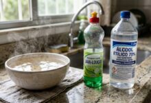 Detergente, álcool e água morna: entenda o uso da mistura para remover manchas