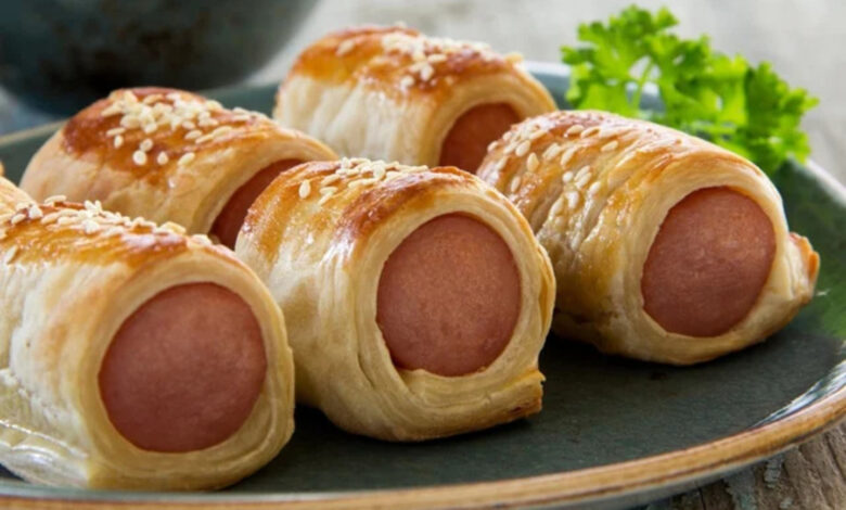 Enroladinho de salsicha na airfryer: a receita prática que conquistou as cozinhas brasileiras