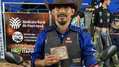 Esfaqueado em Mozarlândia, campeão Igor Rosa Lino defendeu irmã e faz cirurgias em Goiânia.