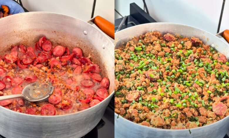 Feijão tropeiro: a receita que evoca memórias afetivas e celebra a culinária brasileira no almoço de domingo