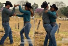 Fenômeno rural: Joyce Carvalho viraliza com forró em meio a bois e natureza