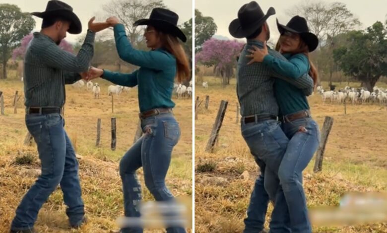Fenômeno rural: Joyce Carvalho viraliza com forró em meio a bois e natureza