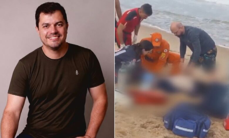 Gerente de banco morre afogado na Bahia após salvar filho e sobrinho em praia