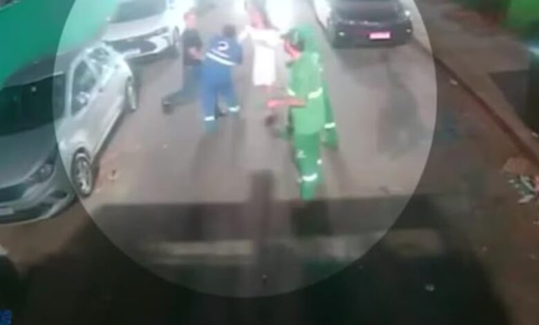 Goiânia: GCM identifica casal suspeito de violenta agressão a coletor de lixo