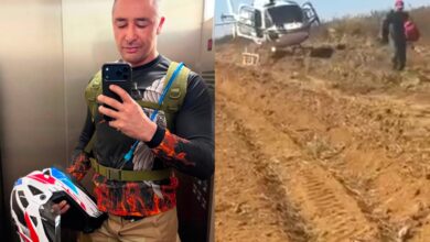 Acidente de moto perto de Abadiânia entuba Comandante do Giro, levado de helicóptero ao Hugol, Goiânia
