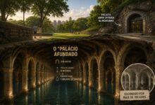 Palácio afundado, uma maravilha vitoriana de 248 arcos, emerge após um século no País de Gales