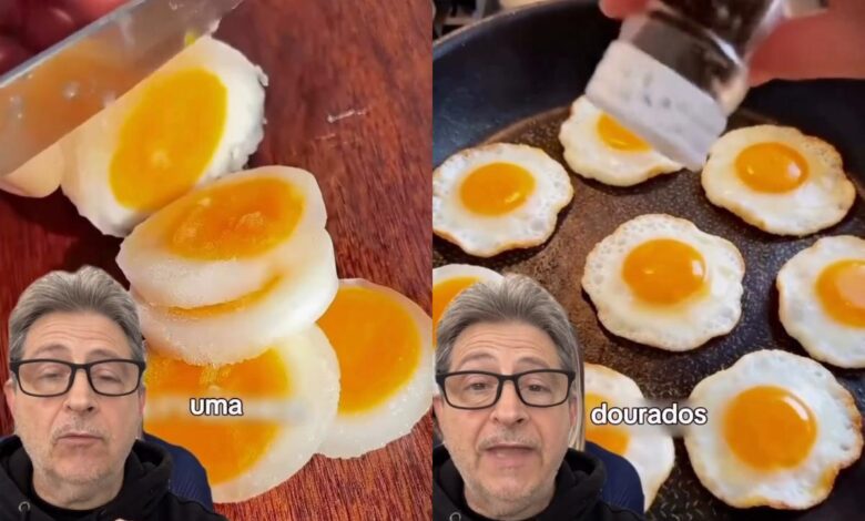O truque do ovo cru congelado: entenda a tendência e os alertas de segurança alimentar