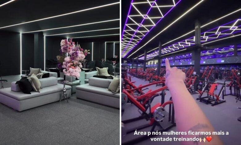 Virginia Fonseca inaugura academia de luxo em Goiânia com espaço exclusivo para mulheres