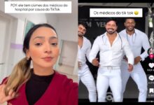 Enfermeira de Anápolis provoca debate ao viralizar comparação entre 'médicos do Tiktok' e colegas de plantão.