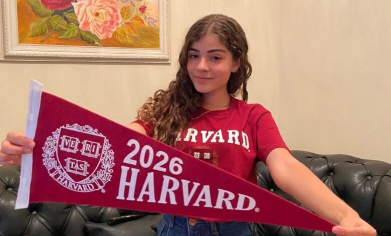 Jovem brasileira conquista 13 bolsas integrais em universidades dos EUA e escolhe Harvard