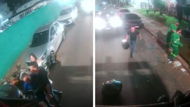 Vídeo flagra agressão contra gari durante jornada de trabalho em Goiânia