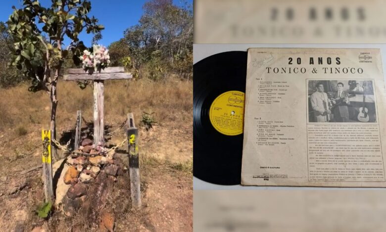 O local onde Chico Mineiro morreu: cruz no interior de Goiás mantém viva a lenda sertaneja