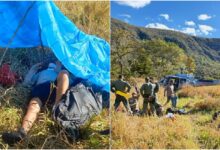 Piloto de parapente fica ferido em acidente e é socorrido por helicóptero em Goiás