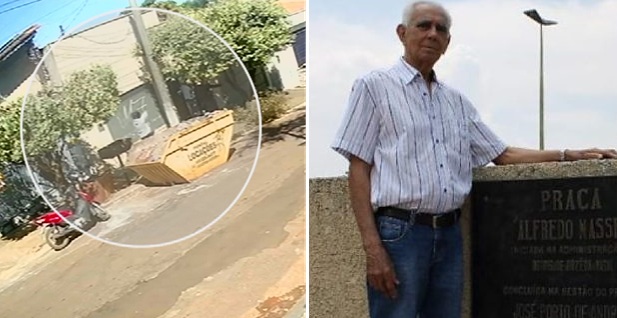 Tentativa de homicídio contra ex-prefeito de Pontalina é flagrada por câmeras de segurança