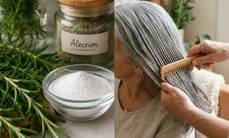 Cabelos brancos: dermatologistas alertam para os riscos da popular mistura de bicarbonato e alecrim