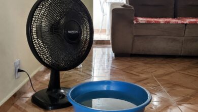 Ventilador com bacia de água: como funciona o truque para refrescar e quais os cuidados