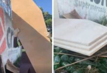 Objeto em formato de caixão causa alvoroço e revela descarte irregular em Cidade Ocidental