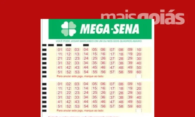 Mega-sena 3035 premia duas apostas goianas com a quina
