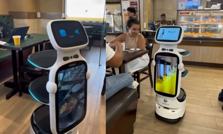 Padaria inovadora no Brasil surpreende com robôs garçons e 2.500 m² de opções