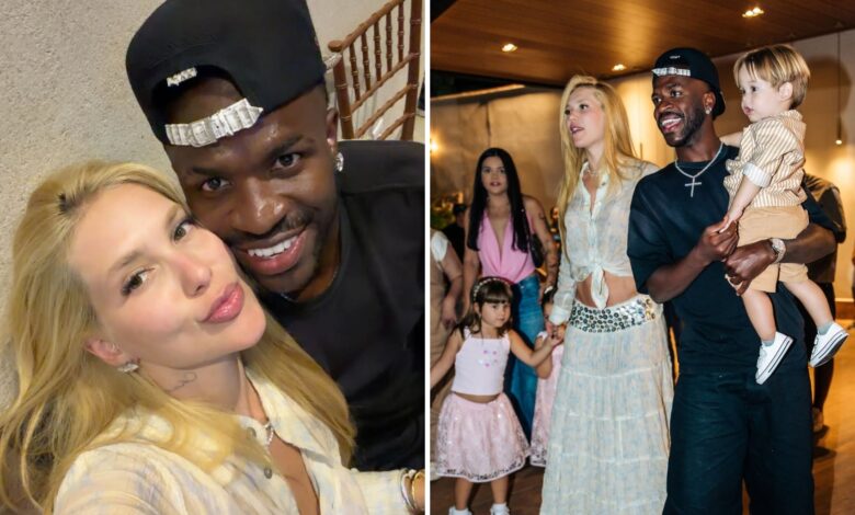Vini Jr. e Virginia Fonseca em Goiânia: festa do afilhado e momentos com os filhos repercutem na web