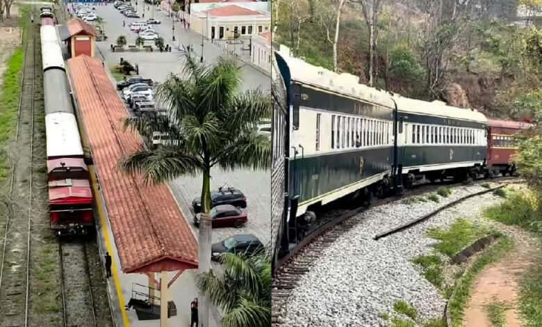 A experiência ferroviária centenária que atrai turistas em viagem de duas horas