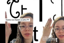 A grafia do T cursivo que divide opiniões e revela regionalismos no Brasil