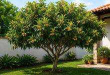 Ameixeira: a escolha ideal para quem busca sombra e frutos em quintais com piso