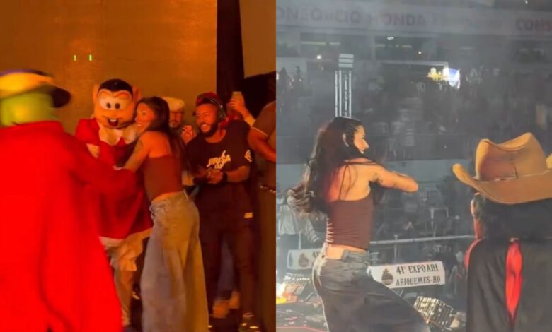 Ana Castela inova em performance de eletrofunk durante show de Jiraya Uai em Rondônia