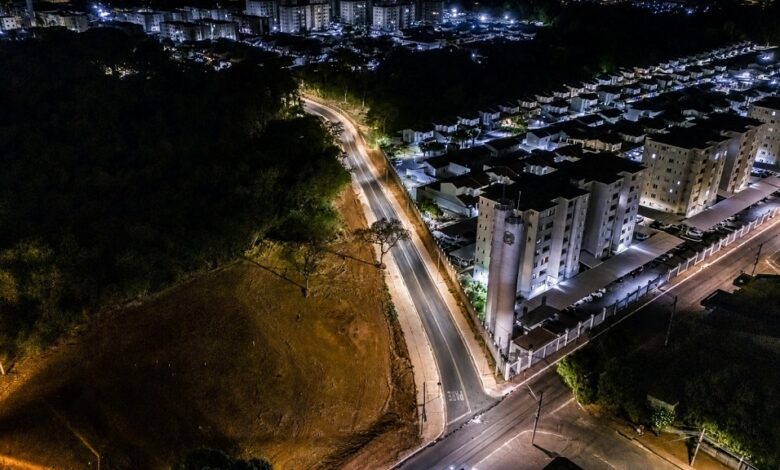 Aparecida de Goiânia expande iluminação LED para 11 novas áreas e avança na modernização