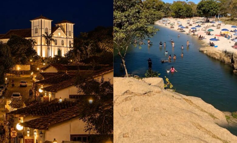 Arquiteto propõe nova roupagem para Pirenópolis com praia urbana e iluminação cênica