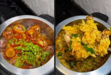 Arroz com frango na panela de pressão: a solução prática para um almoço saboroso