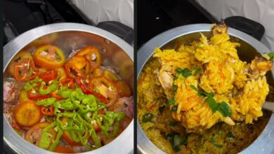 Arroz com frango na panela de pressão: a solução prática para um almoço saboroso