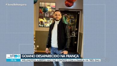 Brasileiro natural de Goiás está desaparecido na França há três dias