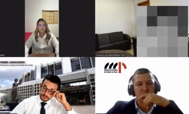 Cliente ignora orientação jurídica e confessa agressão durante audiência em Goiás