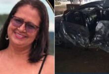 Colisão entre carro e ambulância na Go-462 resulta na morte de costureira
