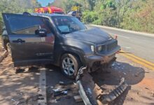 Colisão múltipla na Br-153 deixa cinco feridos no norte de Goiás