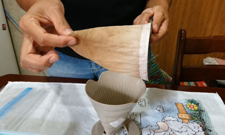 Como limpar o coador de café de pano para evitar mofo e preservar o sabor