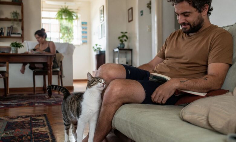Comportamento felino: por que gatos preferem quem parece mais distante?