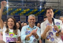 Denes Pereira oficializa candidatura à Câmara com apoio de Daniel Vilela e Gracinha Caiado