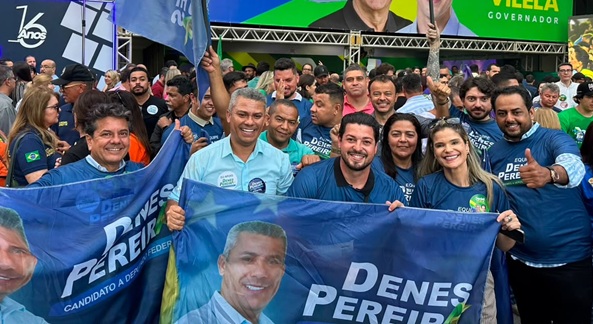 Denes Pereira oficializa candidatura a deputado federal com foco em pautas essenciais para 2026