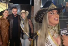 Dinâmica familiar: rainha de rodeio, irmã gêmea e agricultor vivem trisal há seis anos em Goiás