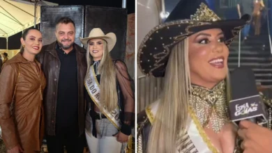 Dinâmica familiar: rainha de rodeio, irmã gêmea e agricultor vivem trisal há seis anos em Goiás