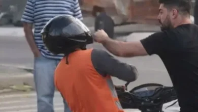 Discussão no trânsito termina com ameaça de faca em avenida movimentada de Goiânia