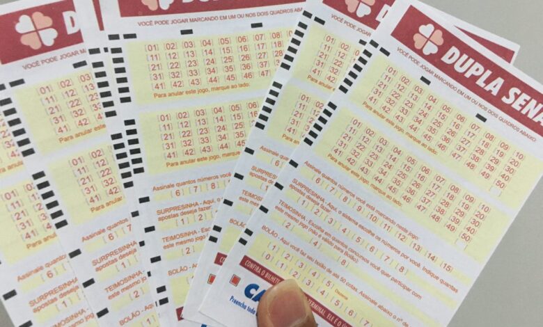 Dupla Sena 2994 sorteia prêmio de R$ 1 milhão nesta segunda-feira