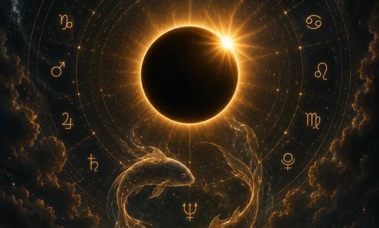 Eclipse lunar em Peixes marca período de encerramentos e reflexão emocional