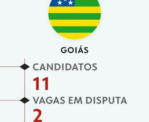 Eleições 2026: onze nomes disputam as duas vagas de Goiás no Senado Federal