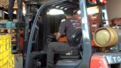 Empilhadeira é crucial em resgate de funcionárias durante incêndio na Ceasa de Goiânia